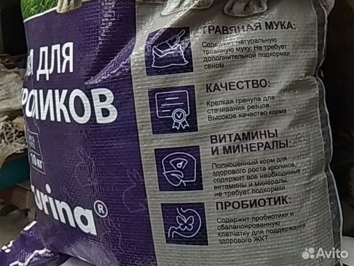 Лучший комбикорм для кроликов, морских свинок