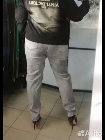 Джинсы женские Турция камни 54/58