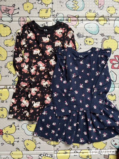 Новое платье c&a на рост 122 см