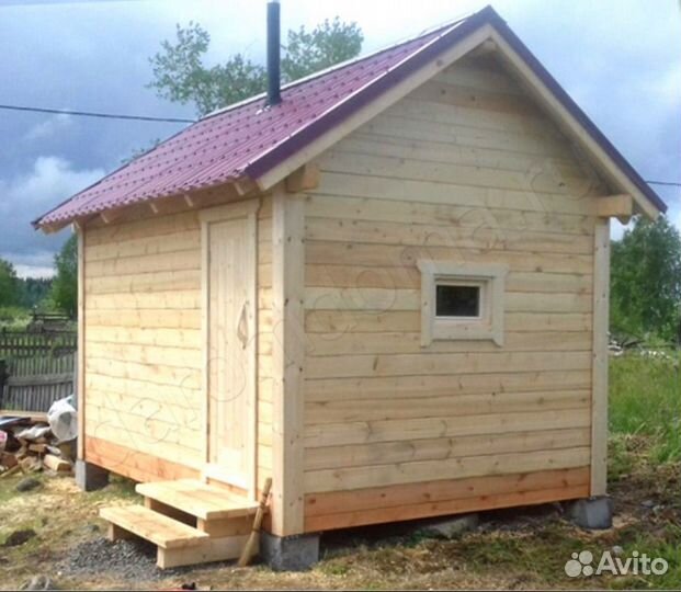 Баня из бруса под ключ