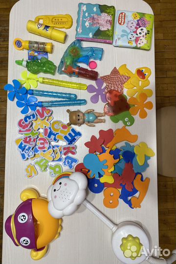 Игрушки 0+ развивающие;для ванной;мягки.Развивашки