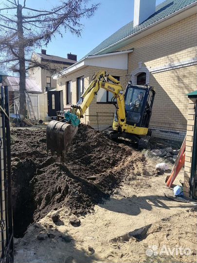 Услуги мини экскаватора