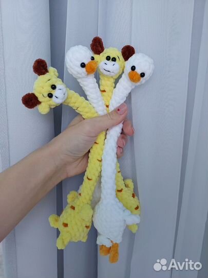 Вязаные игрушки антистресс