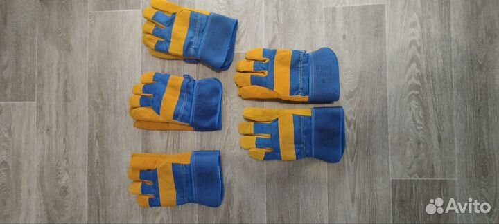 Зимняя куртка, перчатки кожаные