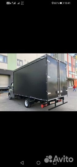 Грузоперевозки газель next4.30м 20куб от1,5т.2,5т