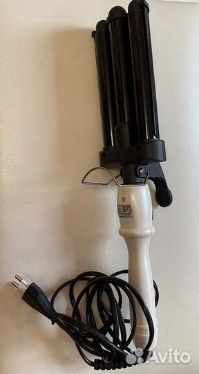 Щипцы galaxy для завивки волос, тройные