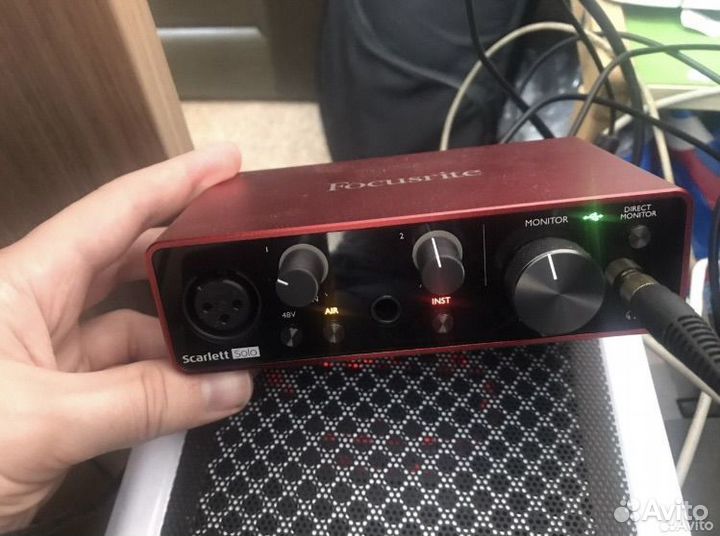 Focusrite scarlett solo 3rd gen