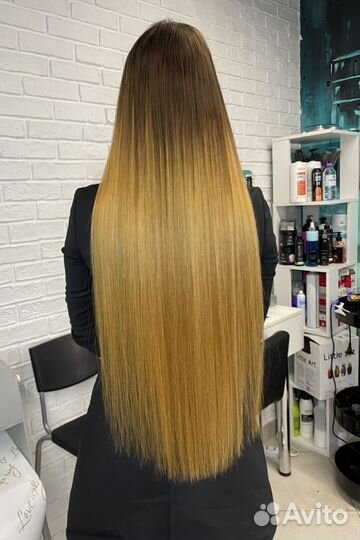 Наращивание волос биопротеин