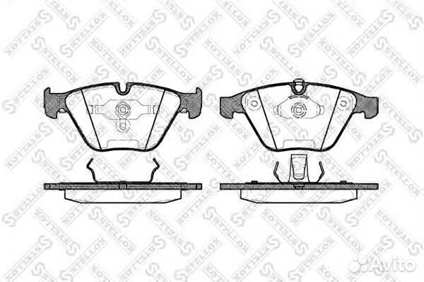 Передние тормозные колодки