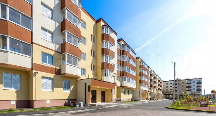 2-к. квартира, 53,3 м², 1/5 эт.