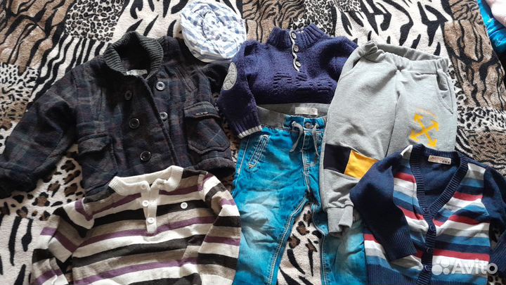 Вещи пакетом на мальчика 2 года