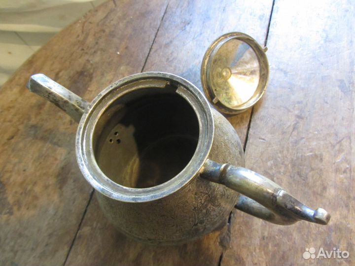 Старинный заварочный чайник для самовара