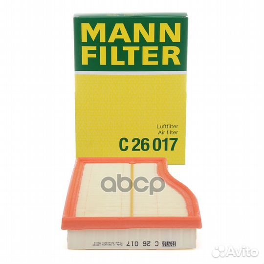 Фильтр воздушный C26017 mann-filter