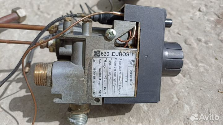 Газовый клапан eurosit Sit 630 в сборе с горелкой