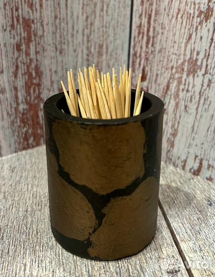 Стаканчик для зубочисток, ватных палочек Африка