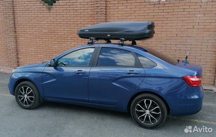 Автобокс LUX 450 литров, бокс на крышу, багажник