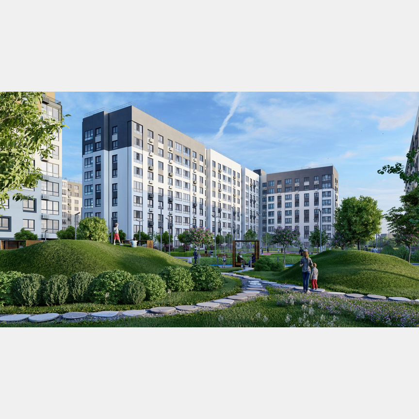 3-к. квартира, 72 м², 6/9 эт.