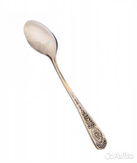 Ложка чайная мельхиор посеребренный Раритет 1967г