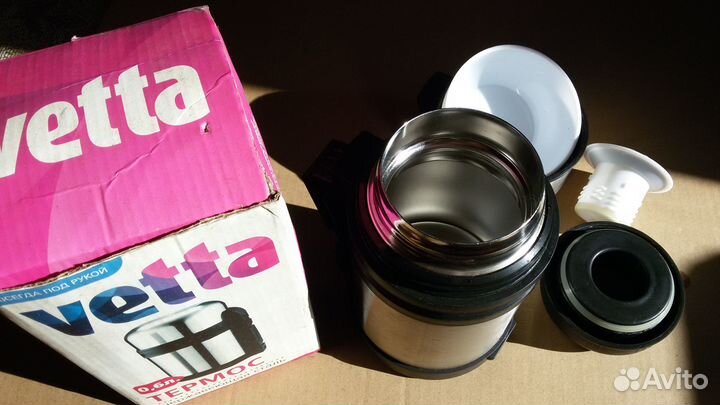 Термос 0,6л новый универсальный