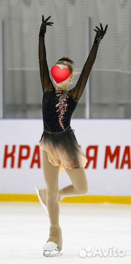 Костюм для фигурного катания рост 146-158