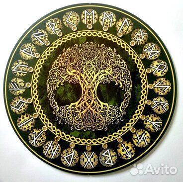 Магический алтарь Древо жизни d27 см хдф