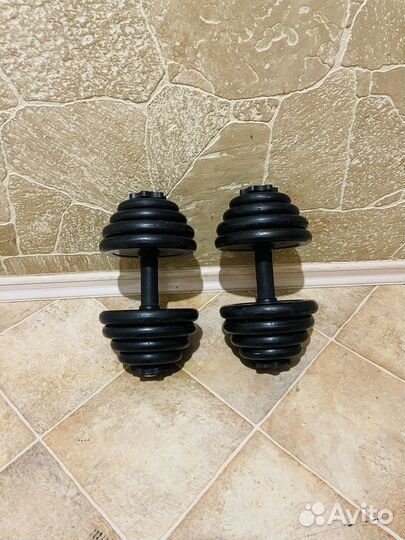 Гантели разборные бу