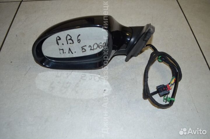Зеркало левое Passat B6 пассат б6 13 контактов