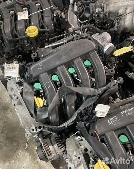 Двигатель Renault Clio K4M800 1.6L Контрактный