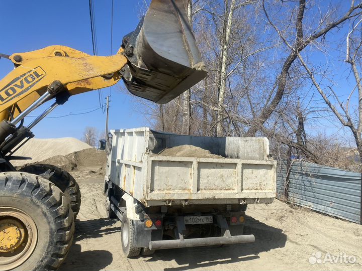 Щебень песок пгс отсев