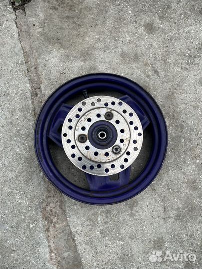 Передний фиолетовый диск Honda Dio AF 28/35