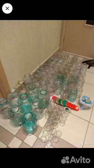 Банки стеклянные разные