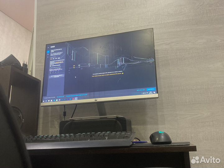 Монитор hp 27f разбитая матрица