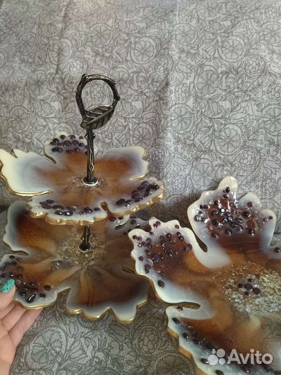 Ваза фруктовница/конфетница