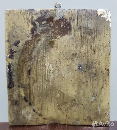 Икона Святой Николай Чудотворец 19 век эмаль