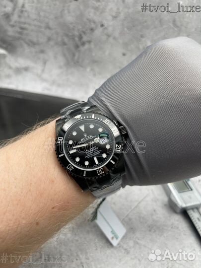 Часы rolex submariner blaken