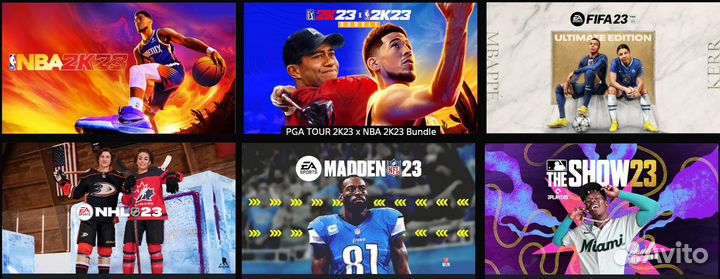 Fifa 23/ nda 23/ nhl 23/ ufc 4