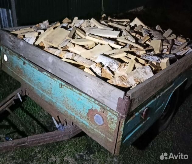 Дрова березовые вязанка