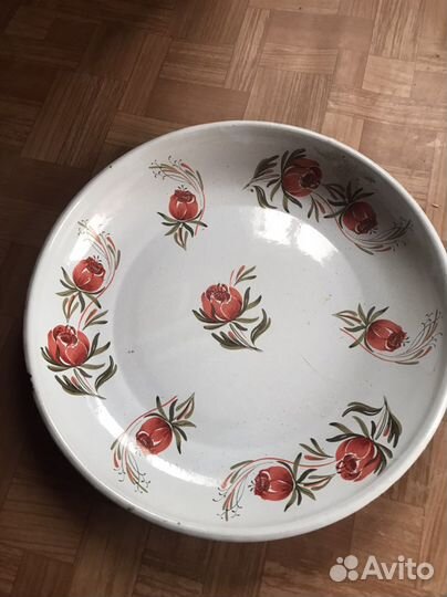 Поднос советских времён эмалированный