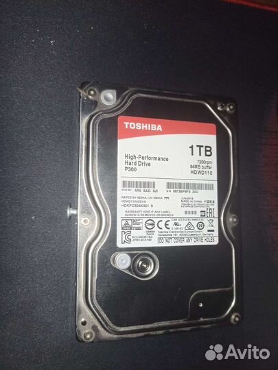 Внешний жесткий диск 1 тб