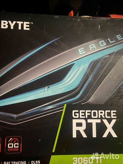 Видеокарта gigabyte gtx 3060ti 8g новая