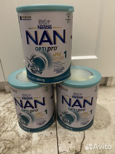 Смесь Nan 1 optipro,800 до 30.09.23