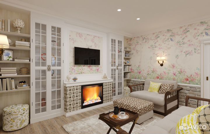 3d визуализация интерьера