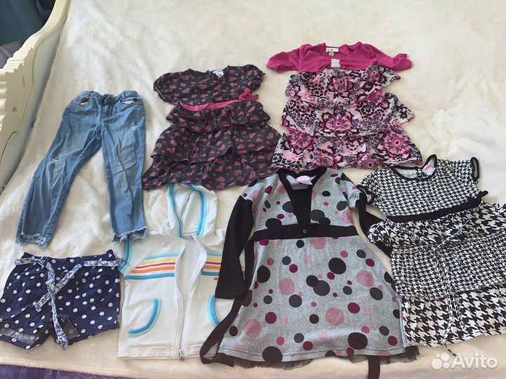 Вещи пакетом на девочку 6-7 лет