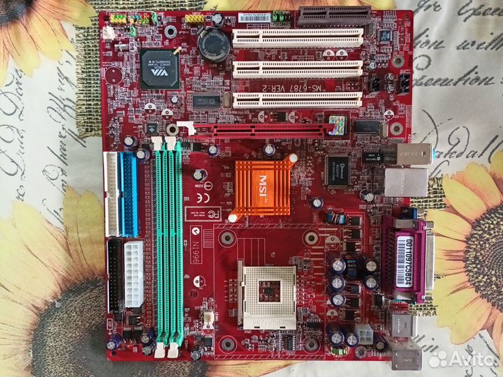 Материнская плата msi ms-6787