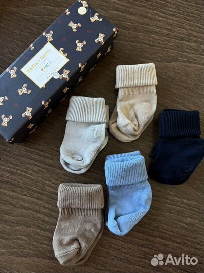 Набор носочков для новорожденных 0-3 месяца