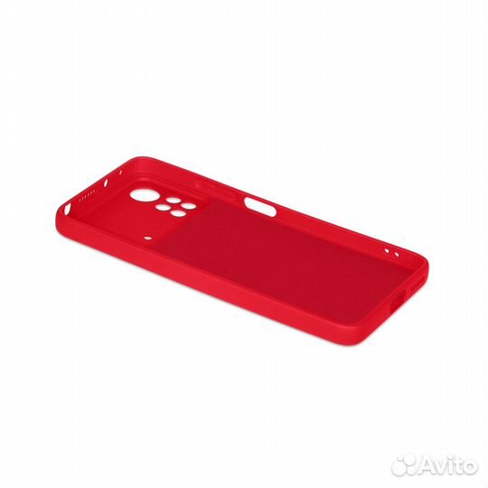 Силиконовый чехол с микрофиброй для Poco X4 Pro (5