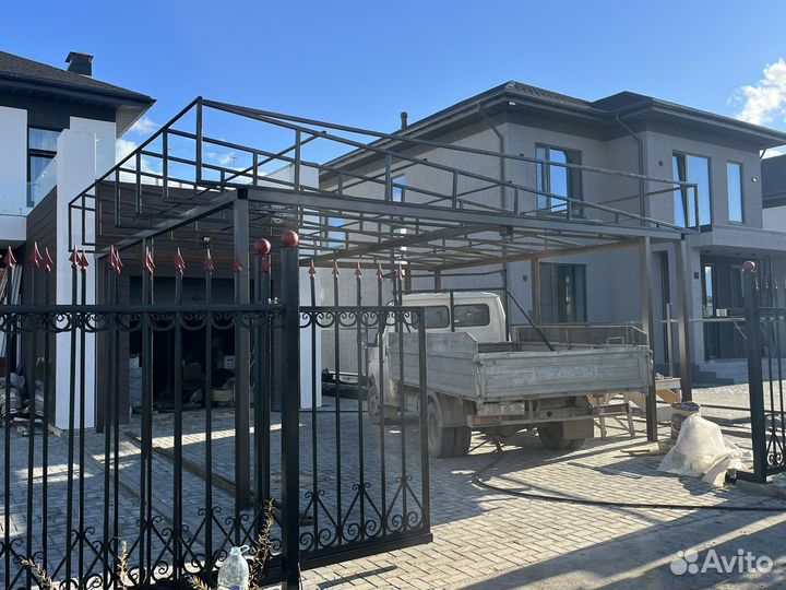 Изготовление откатных ворот