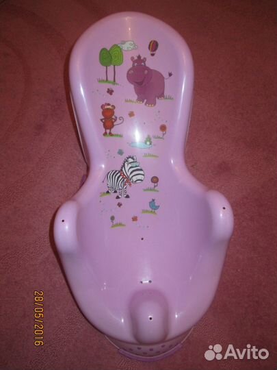 Горка и ванна для купания