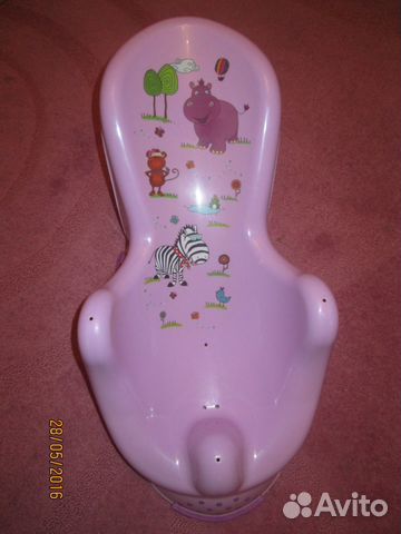 Горка и ванна для купания