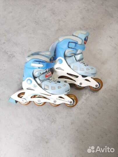 Роликовые коньки детские раздвижные